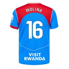 Atletico Madrid Nahuel Molina #16 Tredje Tröja 2025-26 Korta ärmar